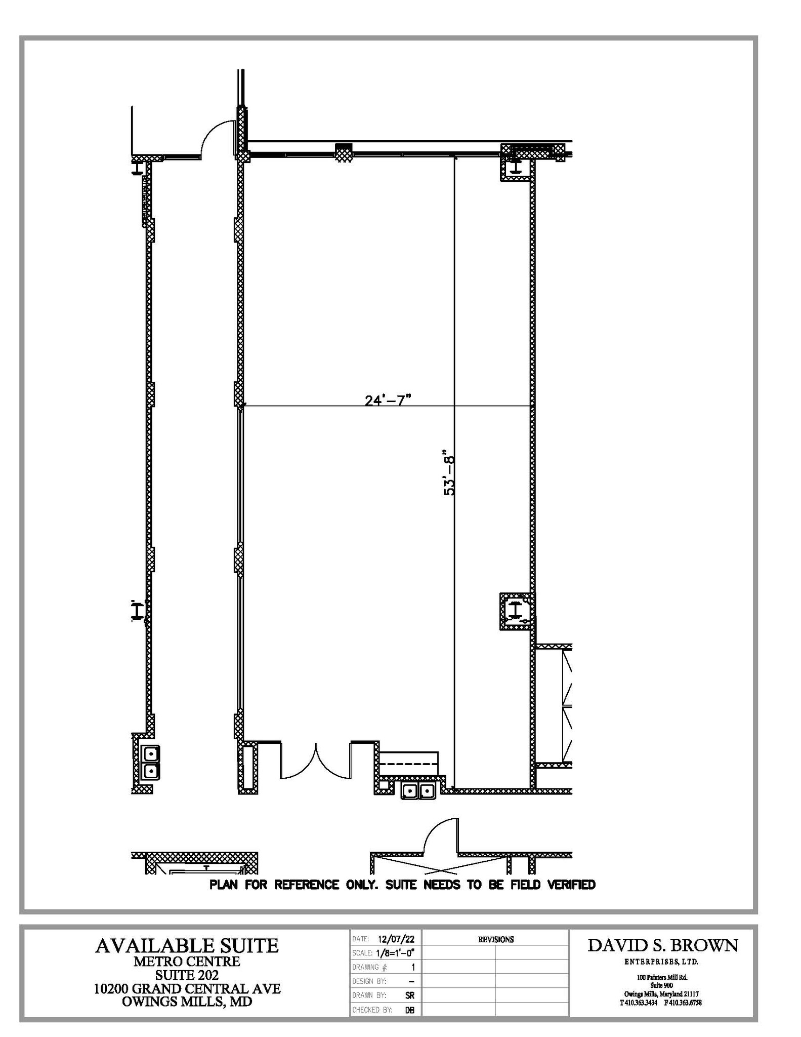 Painters Mill Rd, Owings Mills, MD en alquiler Plano de la planta- Imagen 1 de 1