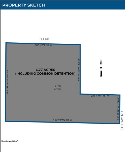 Hill Rd, Grand Blanc, MI en venta - Plano del sitio - Imagen 2 de 2