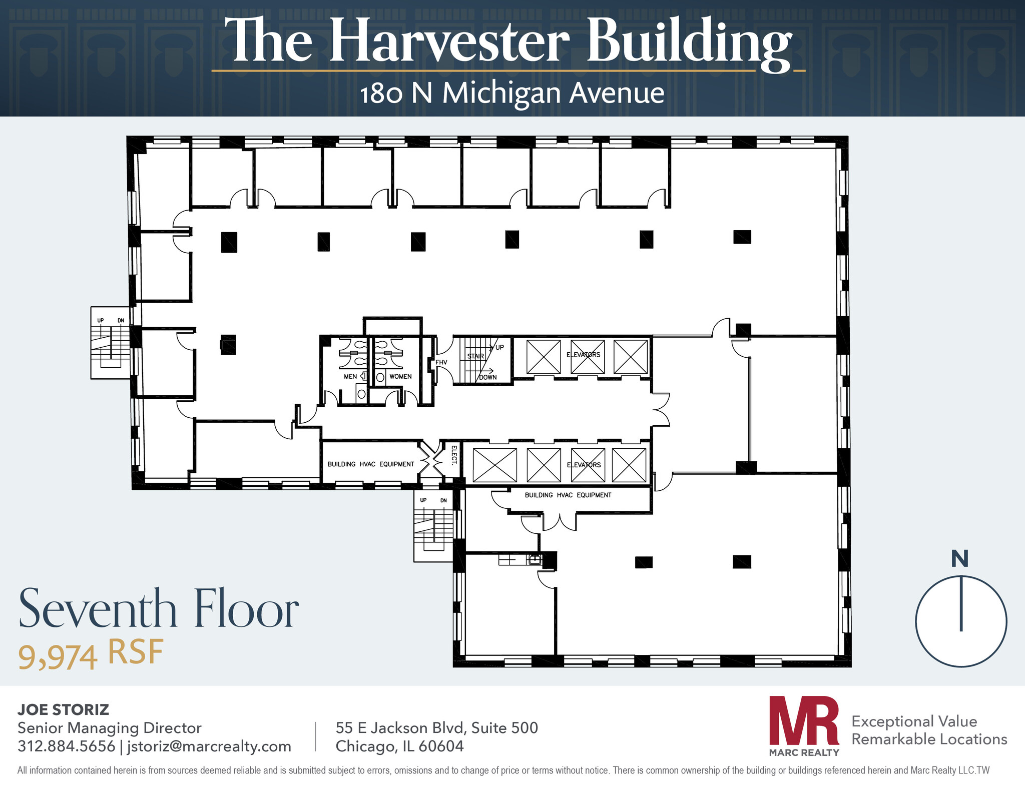 180 N Michigan Ave, Chicago, IL en alquiler Plano de la planta- Imagen 1 de 13