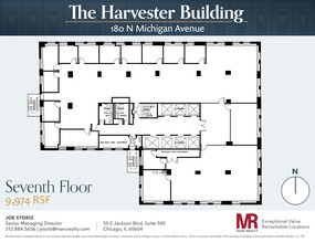 180 N Michigan Ave, Chicago, IL en alquiler Plano de la planta- Imagen 1 de 13