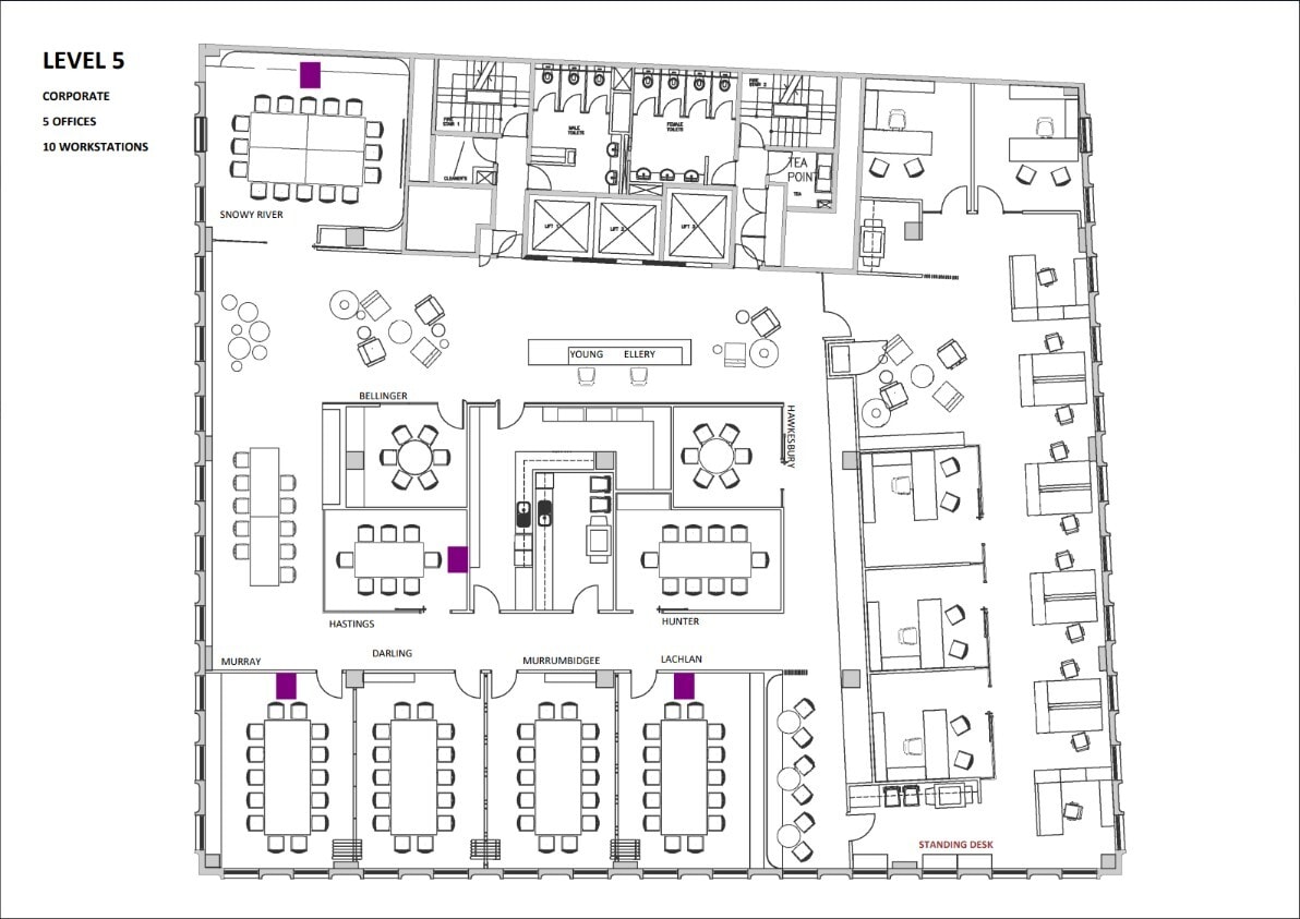 20 Berry St, North Sydney en alquiler Plano de la planta- Imagen 1 de 1