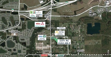 SEC Boggy Creek Rd and Beth rd, Orlando, FL - VISTA AÉREA  vista de mapa - Image1