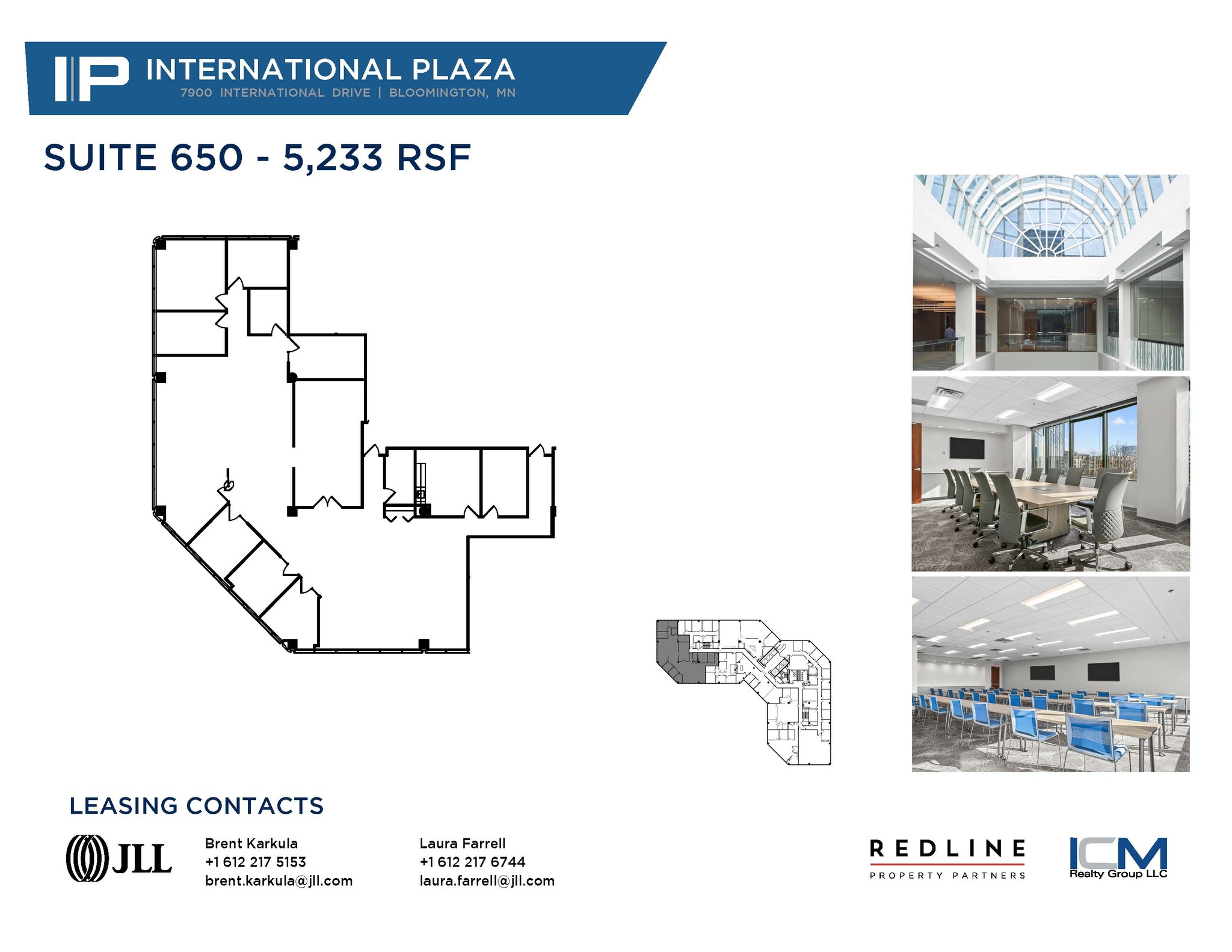 7900 International Dr, Bloomington, MN en alquiler Plano de la planta- Imagen 1 de 1