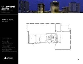 9130 S Dadeland Blvd, Miami, FL en alquiler Plano de la planta- Imagen 1 de 1