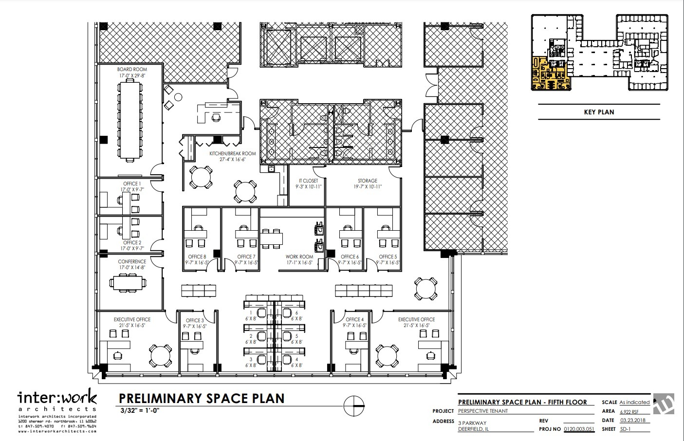 3 Parkway Blvd N, Deerfield, IL en alquiler Plano de la planta- Imagen 1 de 1