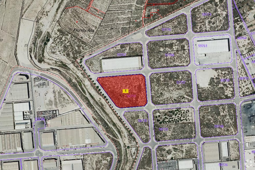 Terreno en Alicante (Alacant), Alicante en venta - Vista aérea - Imagen 1 de 3