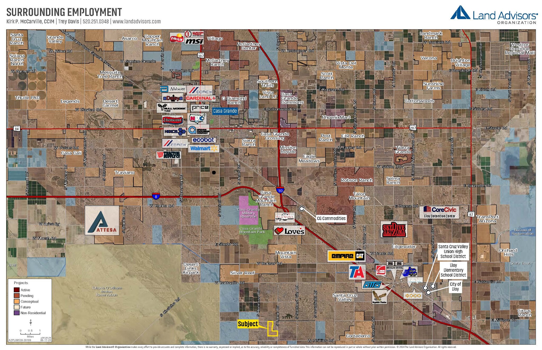 SWC Milligan Road & Lamb Road, Arizona City, AZ en venta Foto principal- Imagen 1 de 6