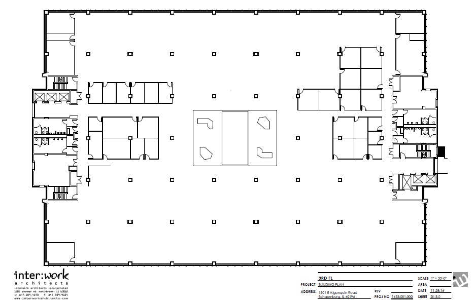 1301 E Algonquin Rd, Schaumburg, IL en alquiler Plano de la planta- Imagen 1 de 1