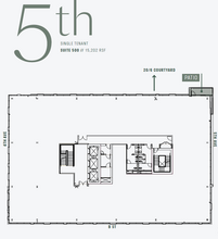 450 B St, San Diego, CA en alquiler Plano de la planta- Imagen 1 de 1