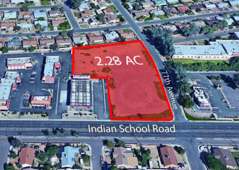 NWC Of 77th And Indian School Rd, Phoenix, AZ en venta - Foto del edificio - Imagen 3 de 4