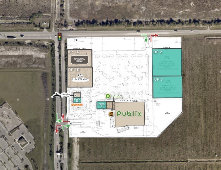 Building A- The Shoppes at Verdana Village Rd, Estero, FL en alquiler - Plano del sitio - Imagen 3 de 3