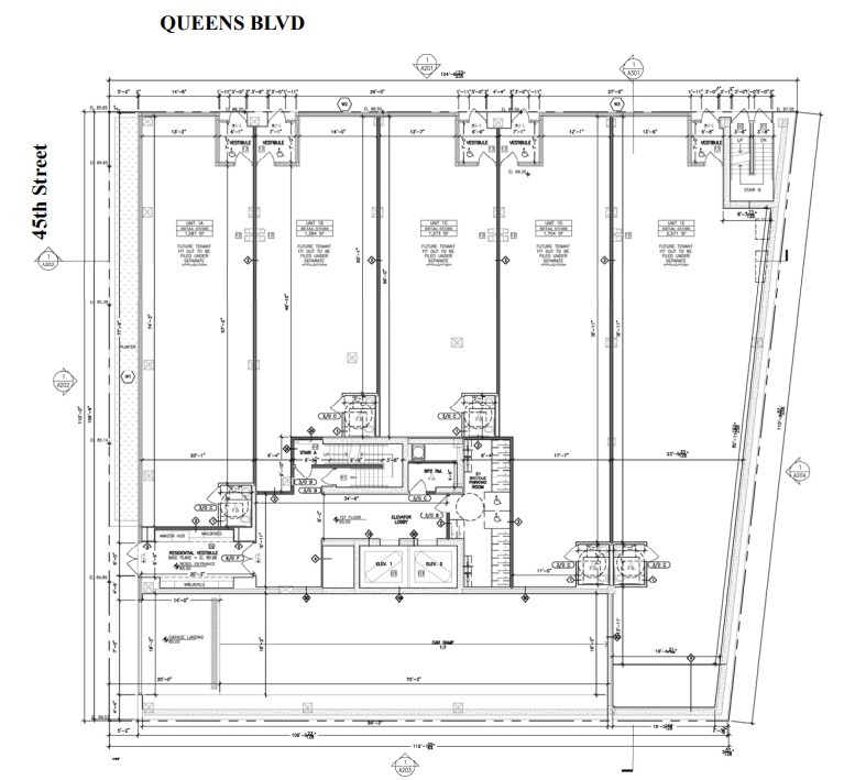 45-02 Queens Blvd, Sunnyside, NY en alquiler Plano de la planta- Imagen 1 de 1