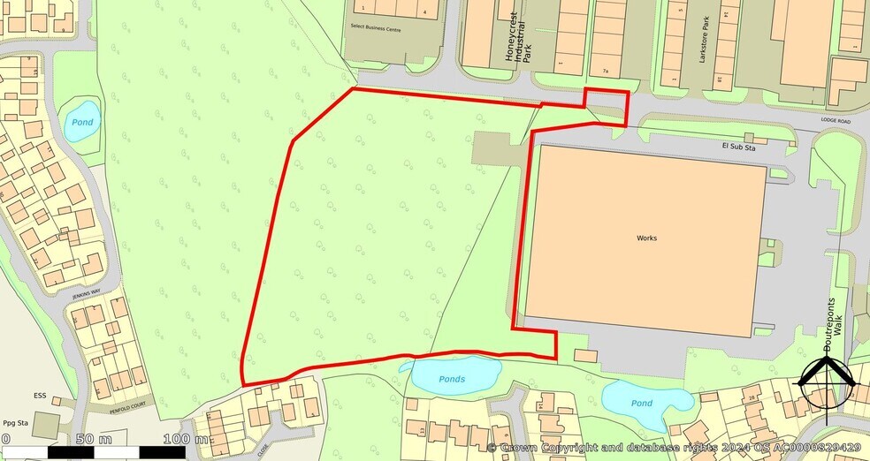 Lodge Rd, Staplehurst en alquiler - Plano del sitio - Imagen 2 de 2