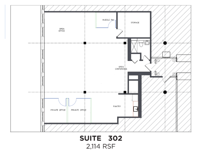 213 W Institute Pl, Chicago, IL en alquiler Plano de la planta- Imagen 1 de 1