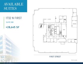 1730 N 1st St, San Jose, CA en alquiler Plano de la planta- Imagen 1 de 1