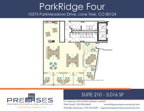 10375 Park Meadows Dr, Lone Tree, CO en alquiler Plano de la planta- Imagen 1 de 2