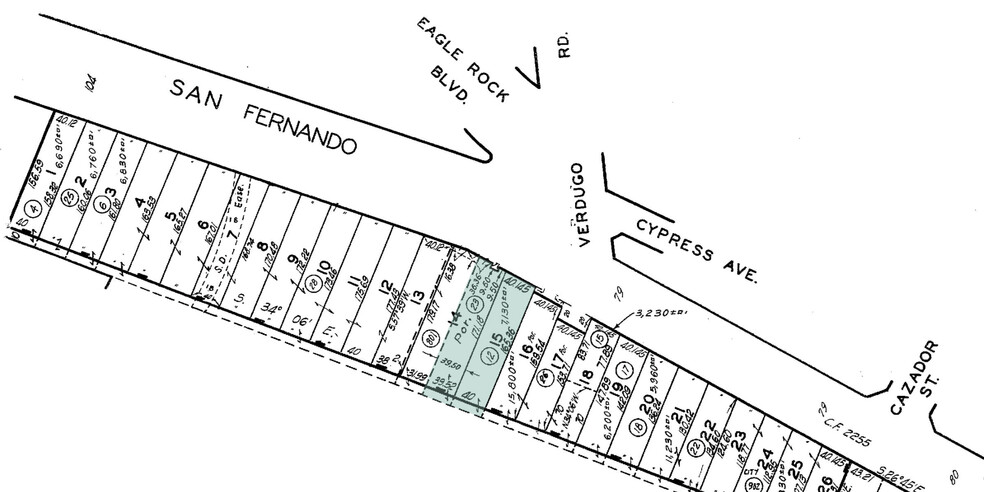 2250 N San Fernando Rd, Los Angeles, CA en venta - Plano de solar - Imagen 2 de 16