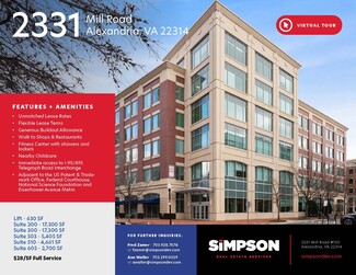 Más detalles para 2331 Mill Rd, Alexandria, VA - Oficinas en alquiler