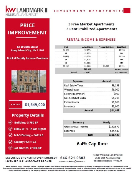 LIC Multi-Family + Development Site cartera de 2 inmuebles en venta en LoopNet.es - Otros - Imagen 2 de 5