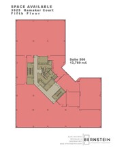 3025 Hamaker Ct, Fairfax, VA en alquiler Plano de la planta- Imagen 1 de 1