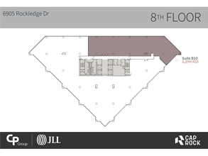 6903 Rockledge Dr, Bethesda, MD en alquiler Plano de la planta- Imagen 1 de 1