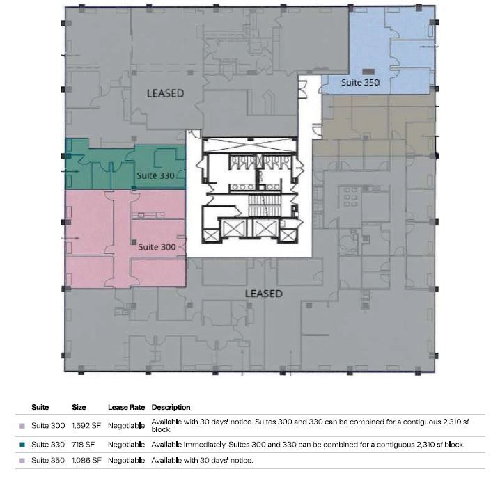 6400 Goldsboro Rd, Bethesda, MD en alquiler Plano de la planta- Imagen 1 de 1