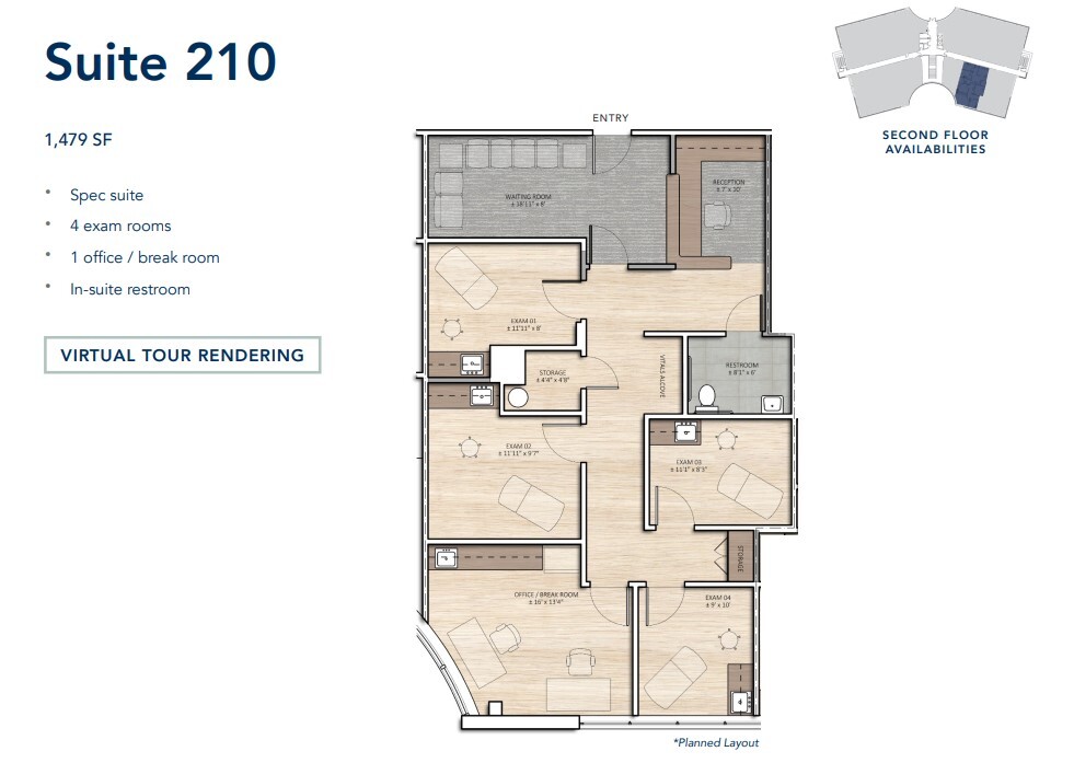 100 Covey Dr, Franklin, TN en alquiler Plano de la planta- Imagen 1 de 1