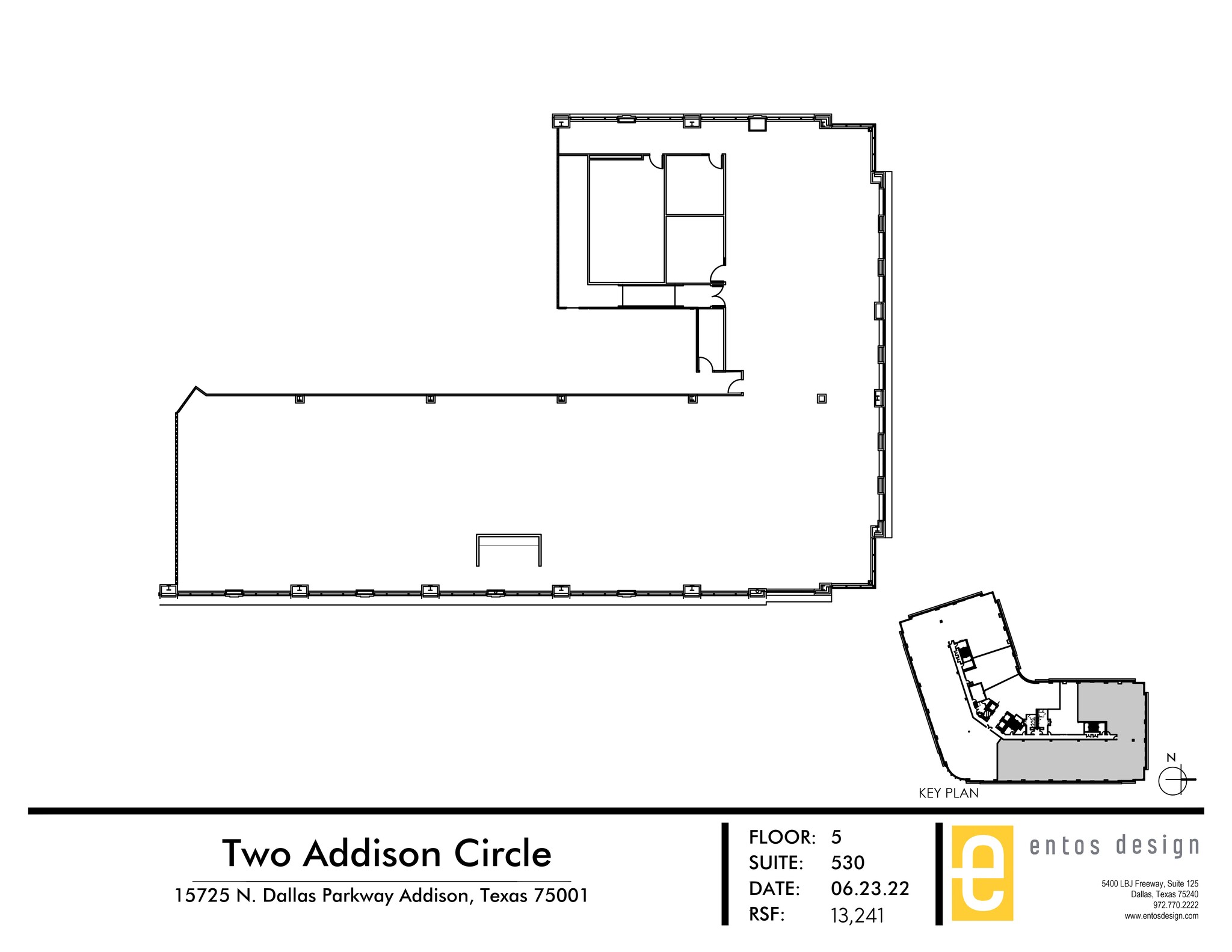 15725 Dallas Pky, Addison, TX en alquiler Plano del sitio- Imagen 1 de 1