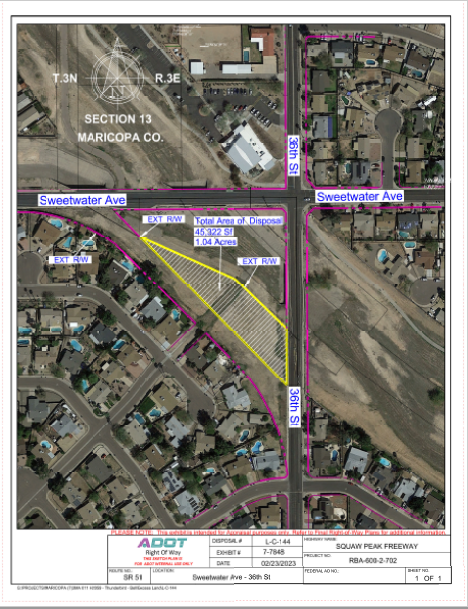 SWC Sweetwater Ave & 36th St, Phoenix, AZ en venta Vista aérea- Imagen 1 de 2