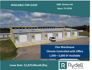 Más detalles para 5000 Gholson Rd, Waco, TX - Flex en alquiler