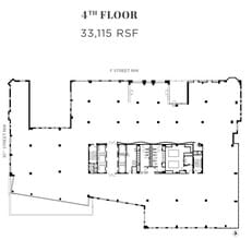 950 F St NW, Washington, DC en alquiler Plano de la planta- Imagen 1 de 1