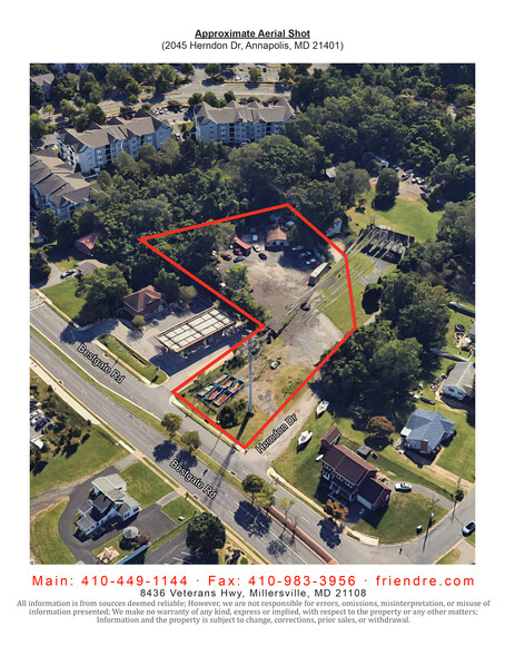 2045 Herndon Dr, Annapolis, MD en venta - Foto del edificio - Imagen 1 de 1