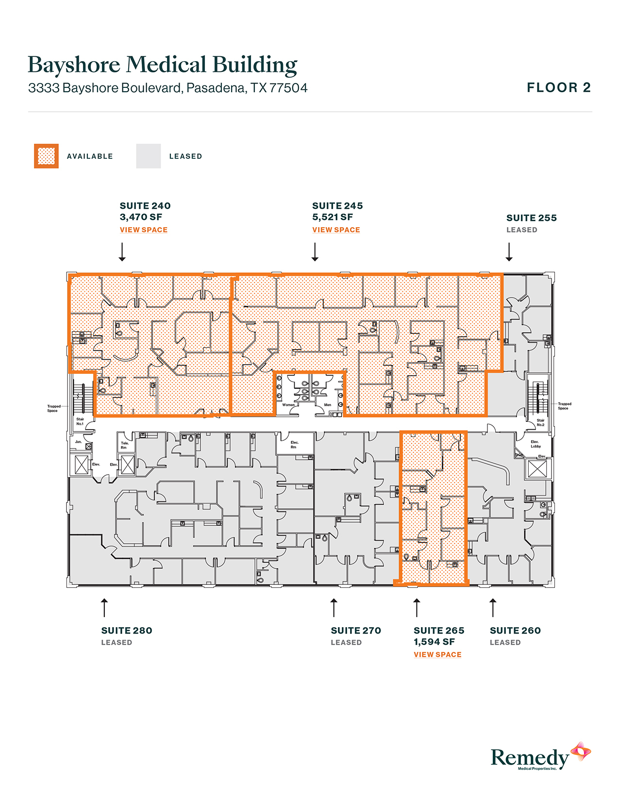 3333 Bayshore Blvd, Pasadena, TX en alquiler Plano de la planta- Imagen 1 de 1