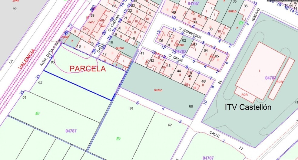 Terreno en Castelló de la Plana, Castellón en venta - Foto del edificio - Imagen 3 de 5