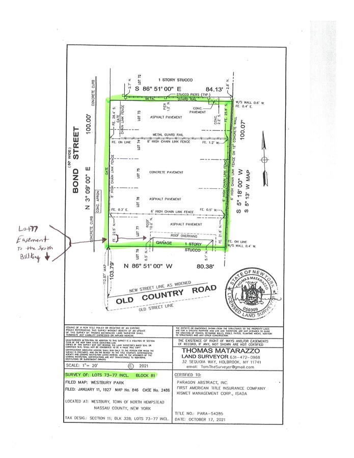 Plano del sitio