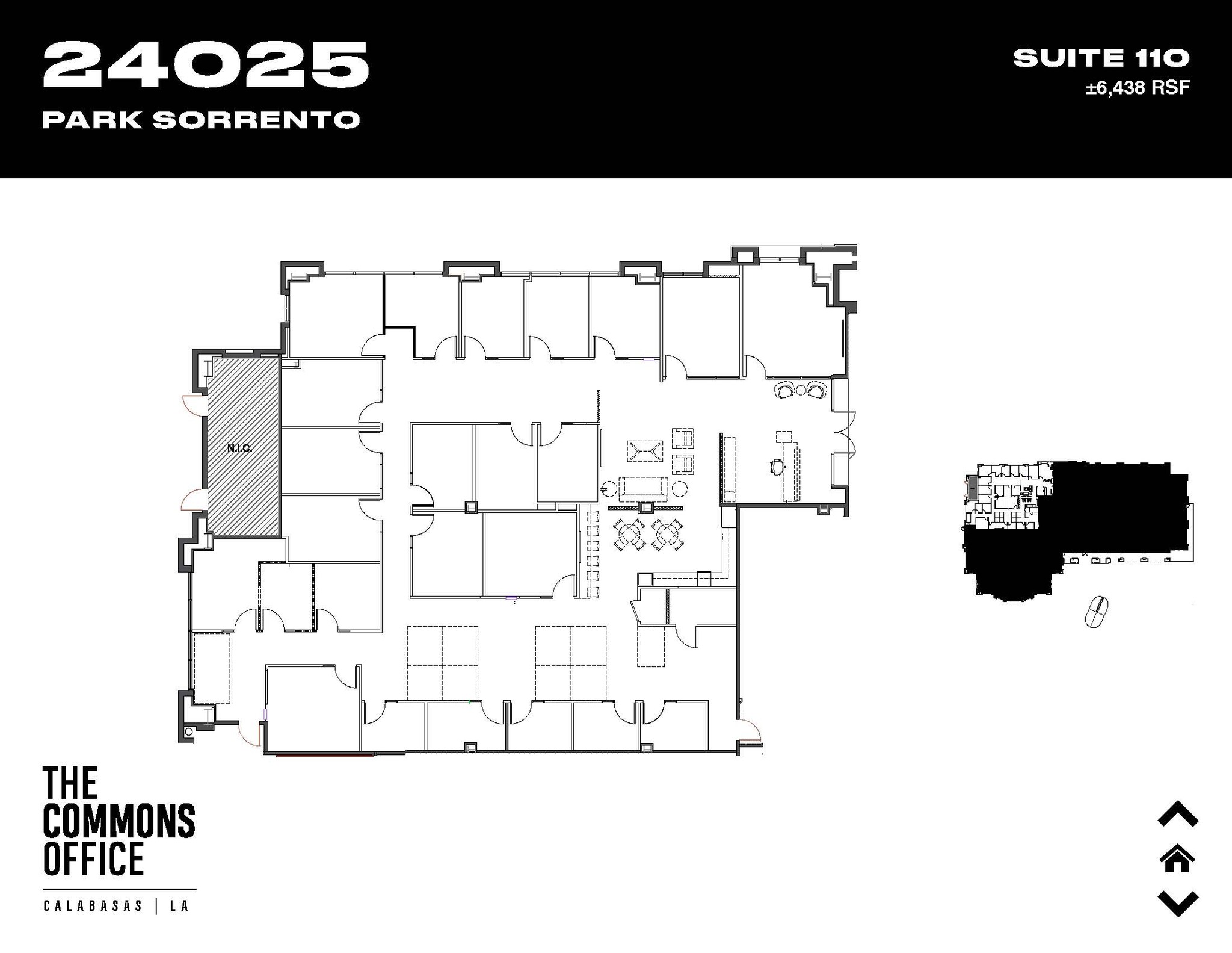 24025 Park Sorrento, Calabasas, CA en alquiler Plano de la planta- Imagen 1 de 1