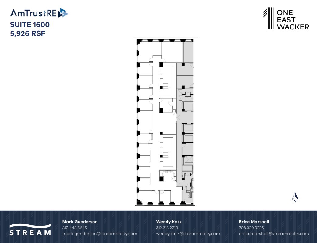 1 E Wacker Dr, Chicago, IL en alquiler Plano de la planta- Imagen 1 de 1