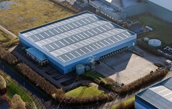 Hams Hall Distribution Park, Birmingham, WMD - AÉREA  vista de mapa