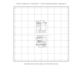 350 Legget Dr, Ottawa, ON en alquiler Plano de planta tipo- Imagen 1 de 1