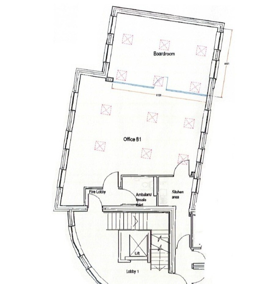1-2 Swan Rd, Lichfield en alquiler Plano de la planta- Imagen 1 de 3