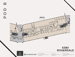 6380 Rogerdale Rd, Houston, TX en alquiler Plano de la planta- Imagen 1 de 2