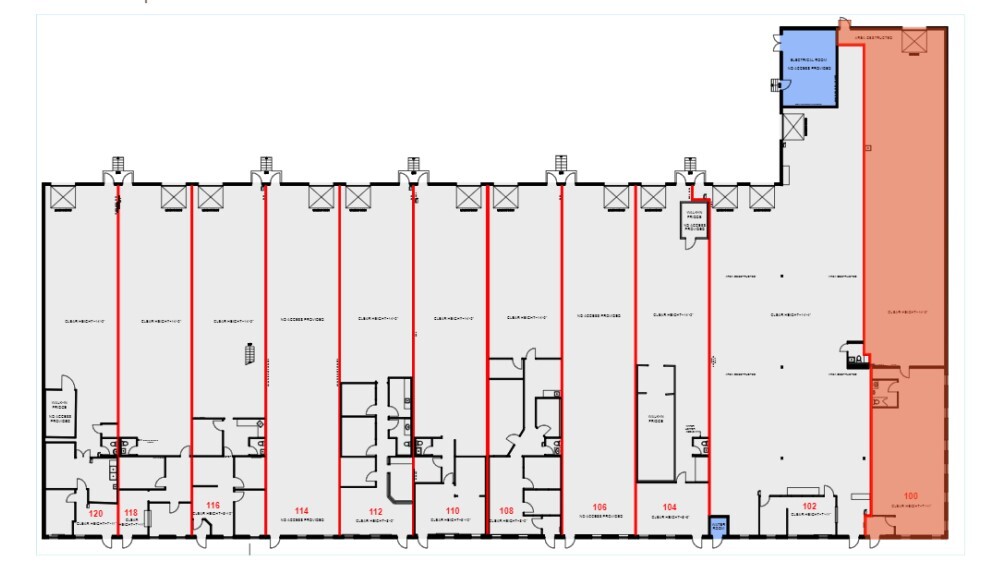 2700 Lancaster Rd, Ottawa, ON K1B 4W8 - Unidad 100 -  - Plano de la planta - Image 1 of 1