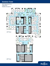 999 Waterside Dr, Norfolk, VA en alquiler Plano de la planta- Imagen 1 de 1