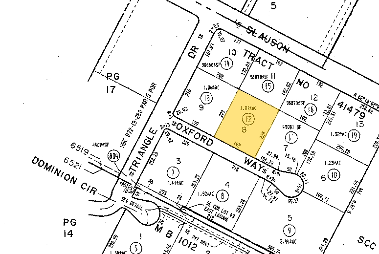 7225 E Oxford Way, Commerce, CA en venta - Plano de solar - Imagen 3 de 5