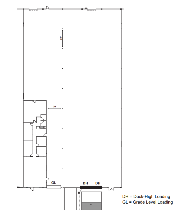 2544 Port St, West Sacramento, CA en alquiler Plano de la planta- Imagen 1 de 1