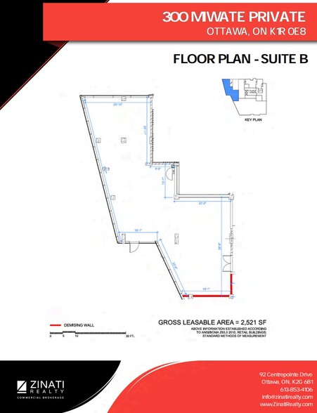 300 Miwate Pvt, Ottawa, ON en alquiler - Plano de la planta - Imagen 2 de 4