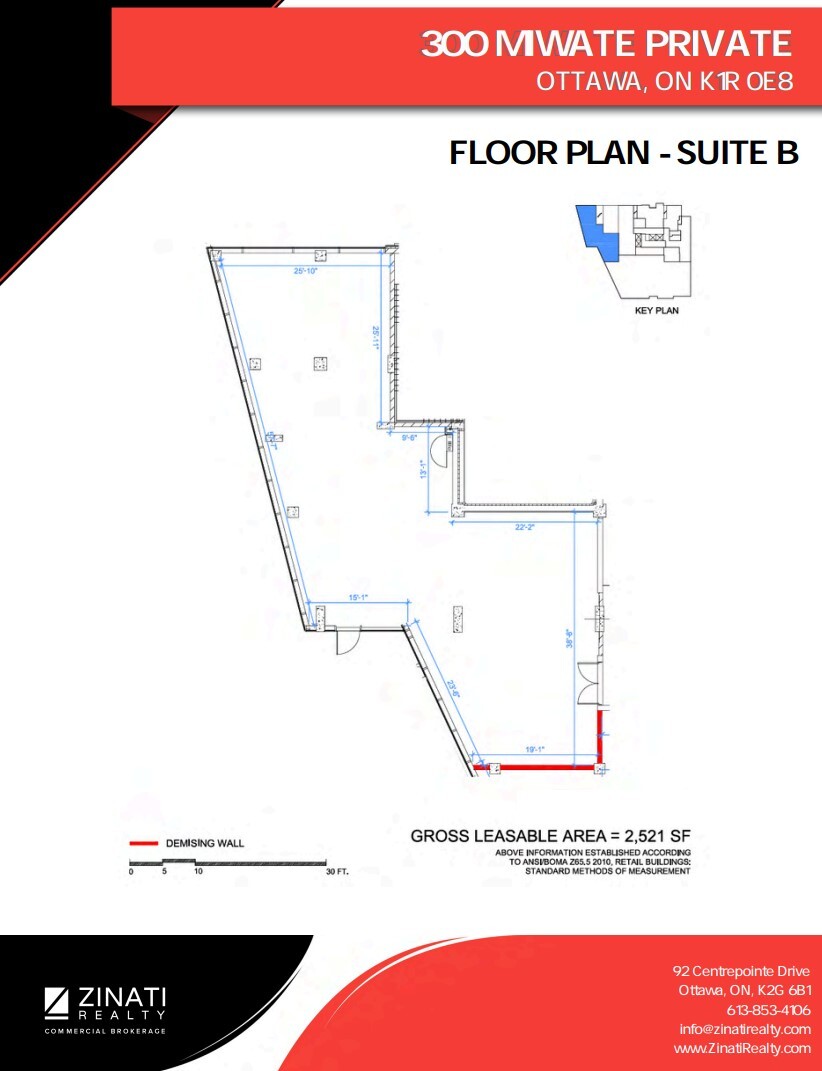 300 Miwate Pvt, Ottawa, ON en alquiler Plano de la planta- Imagen 1 de 2