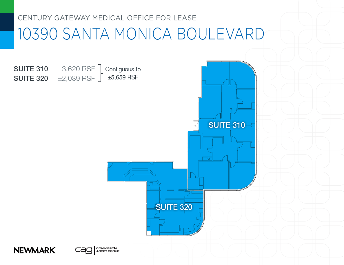 10390 Santa Monica Blvd, Los Angeles, CA en alquiler Plano de la planta- Imagen 1 de 5