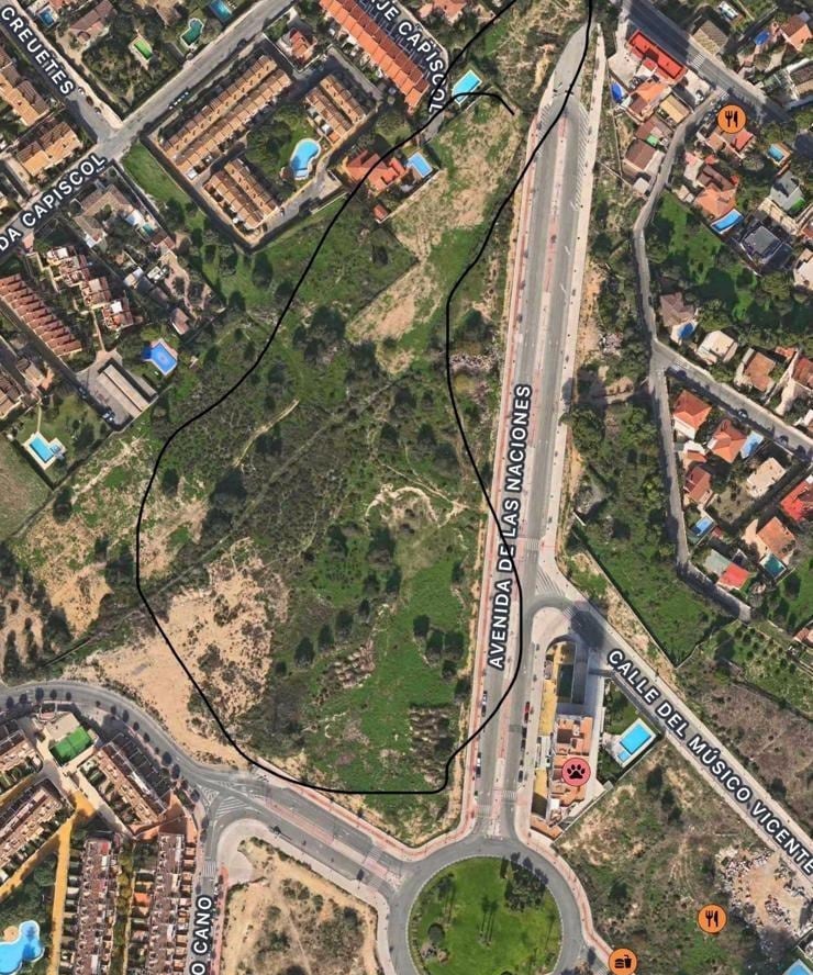 Terreno en Alicante (Alacant), Alicante en venta Vista aérea- Imagen 1 de 2