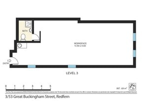 53-59 Great Buckingham St, Redfern, NSW 2016 - Unidad 3 - - Plano de la planta - Image 1 of 3